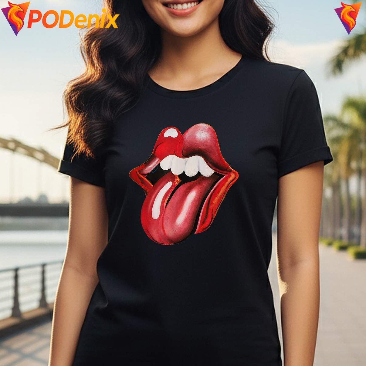 Official Rolling Stones Lick T-Shirt Foreign Tongues Retro Band Music Graphic Men Official Rolling Stones Lick T-Shirt Foreign Tongues Retro Band Music Graphic Men