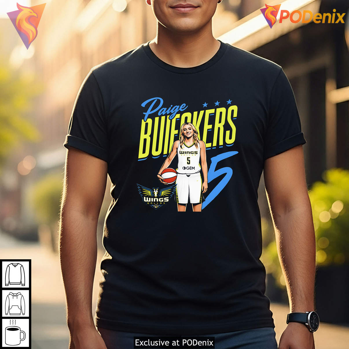Paige Bueckers Number 5 Dallas Wings Basketball Sports Fan Tshirt Apparel Paige Bueckers Number 5 Dallas Wings Basketball Sports Fan Tshirt Apparel