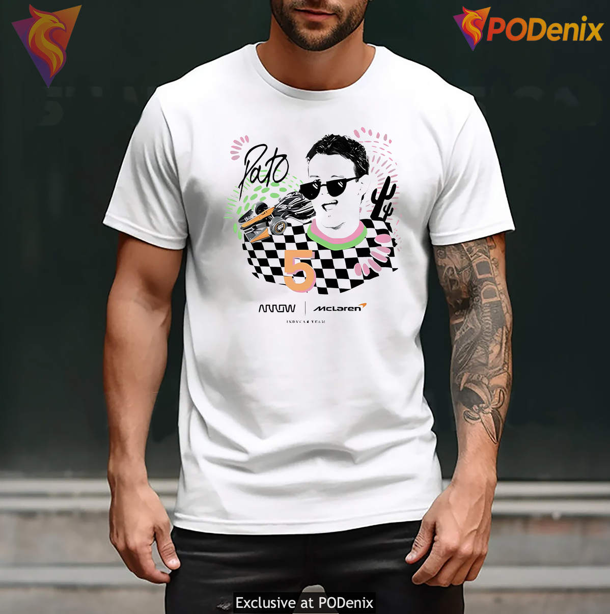 Pato OWard McLaren Racing Fan Tee Motorsport Graphic Novelty Casual Mens Pato OWard McLaren Racing Fan Tee Motorsport Graphic Novelty Casual Mens