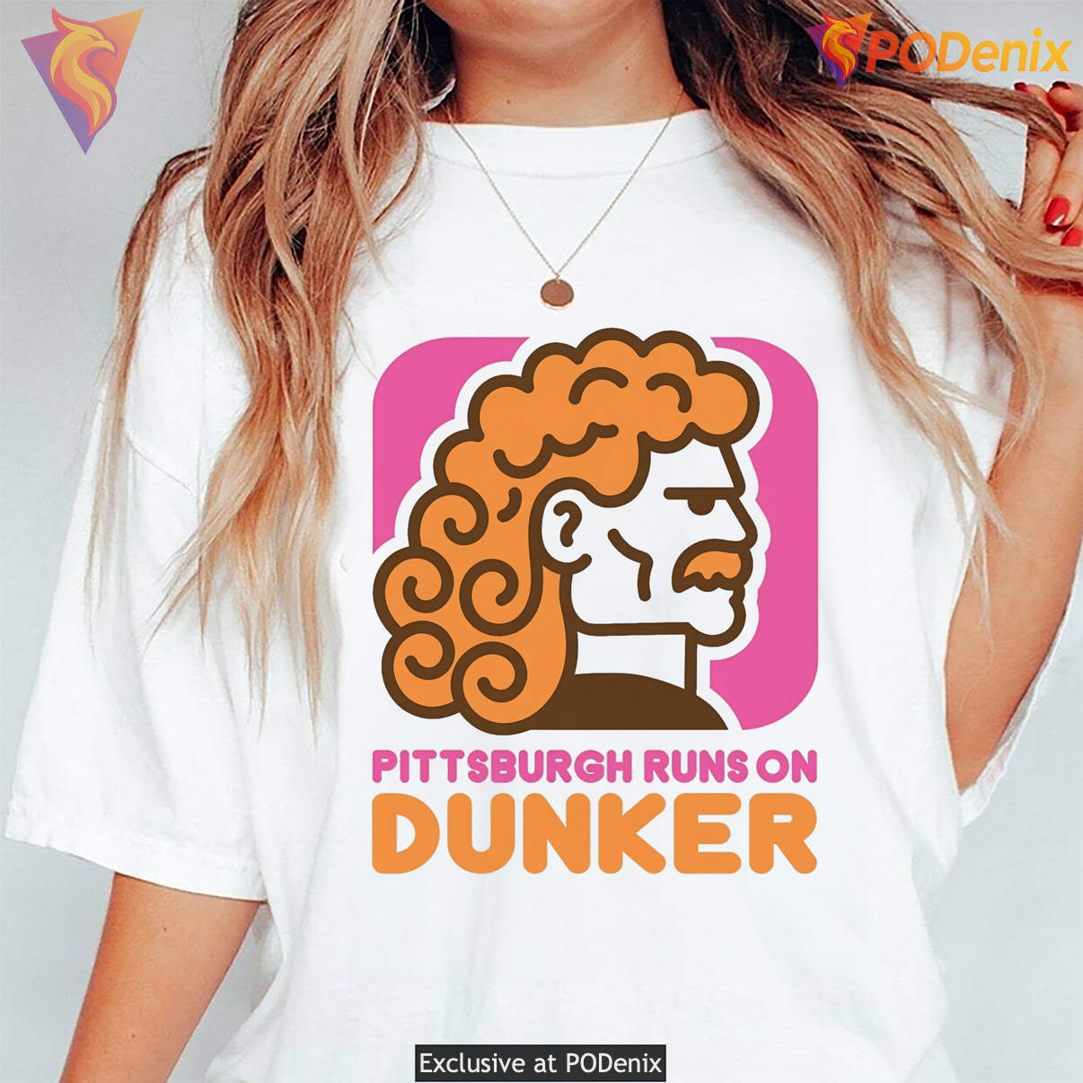 Pittsburgh Runs On Dunker Shirt Funny Mascot Basketball Sports Graphic For Men