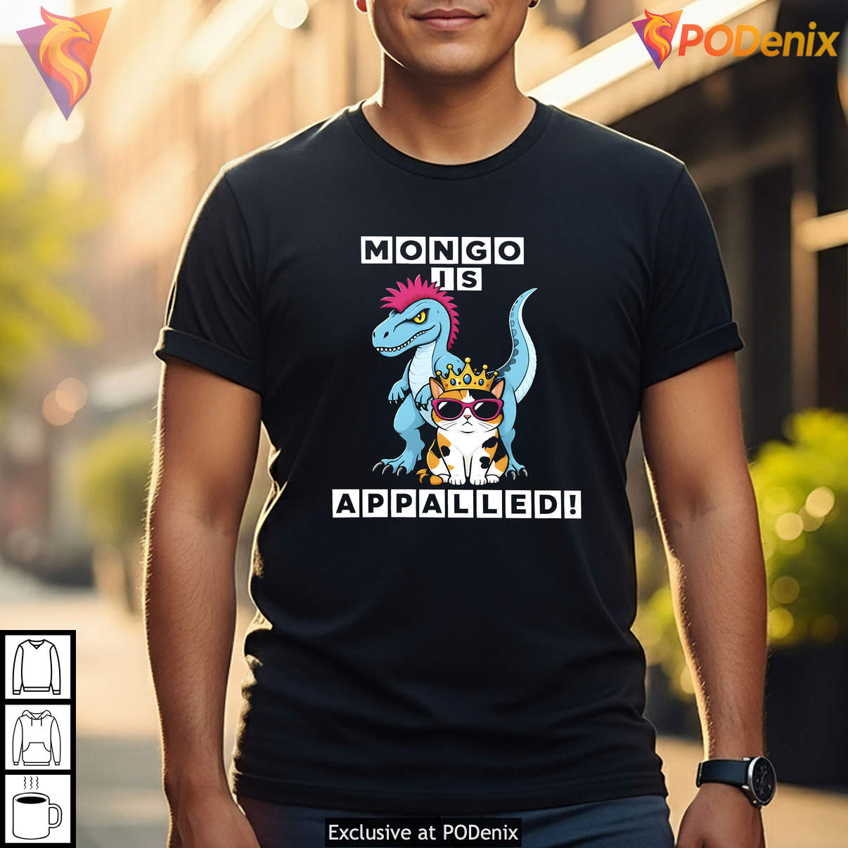 Princess Donut Mongo Is Appalled Funny Graphic Humor Novelty Casual Shirt