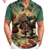 Robber Beaver Tropical Hawaiian Shirt 2026 Funny Casual Beach Vacation Apparel