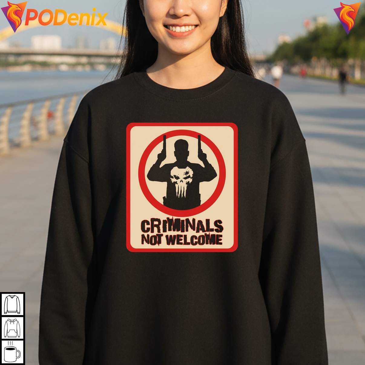 Sarcastic Criminals Not Welcome Tee Funny Political Quote Graphic For Mens Sarcastic Criminals Not Welcome Tee Funny Political Quote Graphic For Mens