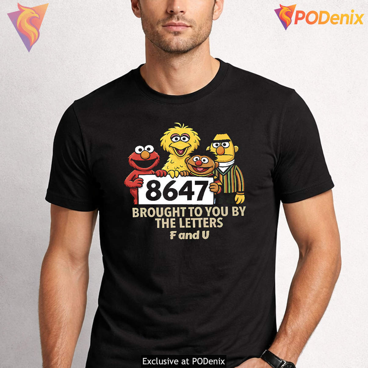 Sesame Street 8647 Anti Trump Shirt Funny Political Campaign Meme Humor Mens