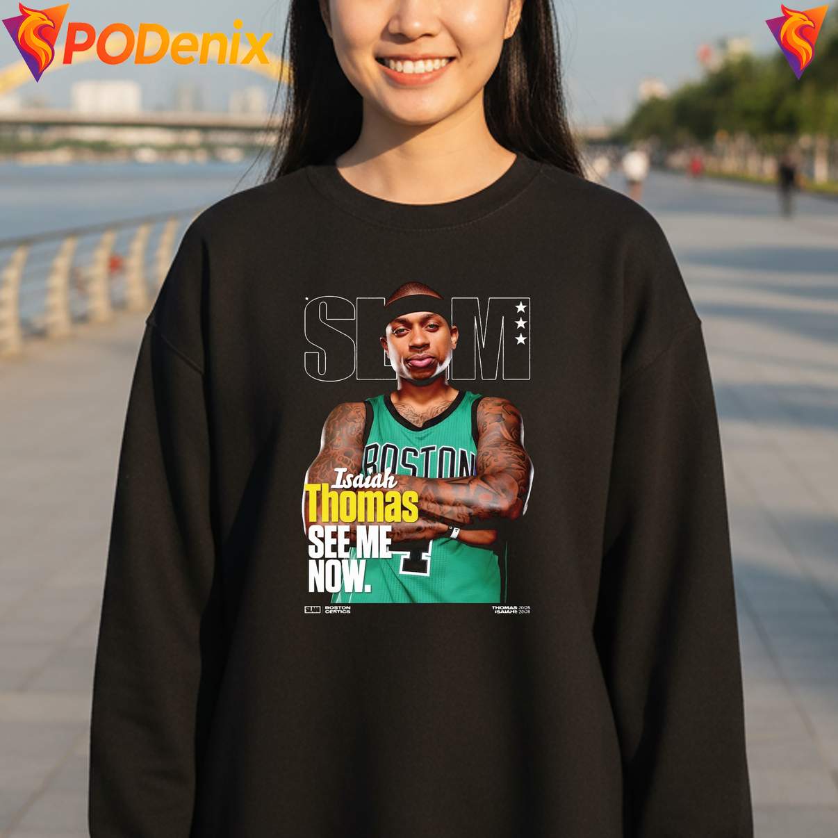 Slam Kevin Isaiah Thomas Shirt See Me Now Cover Basketball Fan Graphic Men