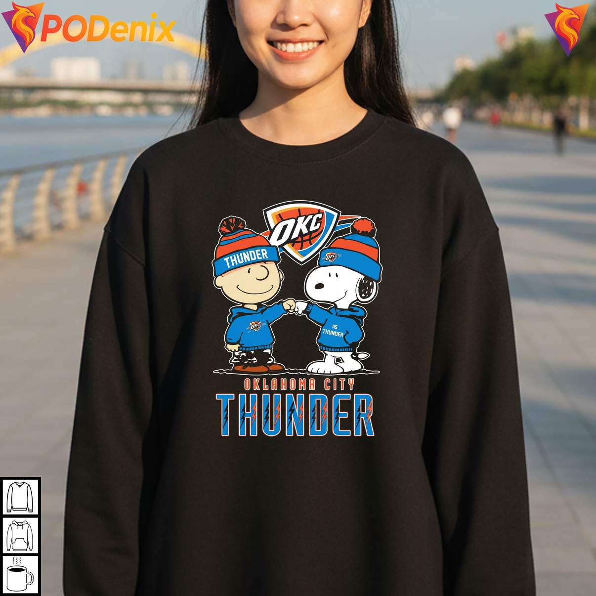 Snoopy Fist Bump OKC Thunder Tshirt Peanuts Charlie Brown Basketball Fan Mens Snoopy Fist Bump OKC Thunder Tshirt Peanuts Charlie Brown Basketball Fan Mens