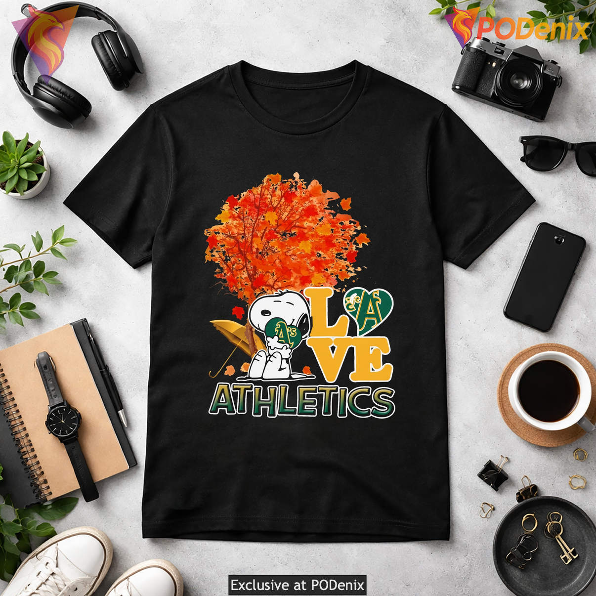 Snoopy Oakland Athletics Fan Shirt Hug Heart I Love Baseball Logo Graphic Art