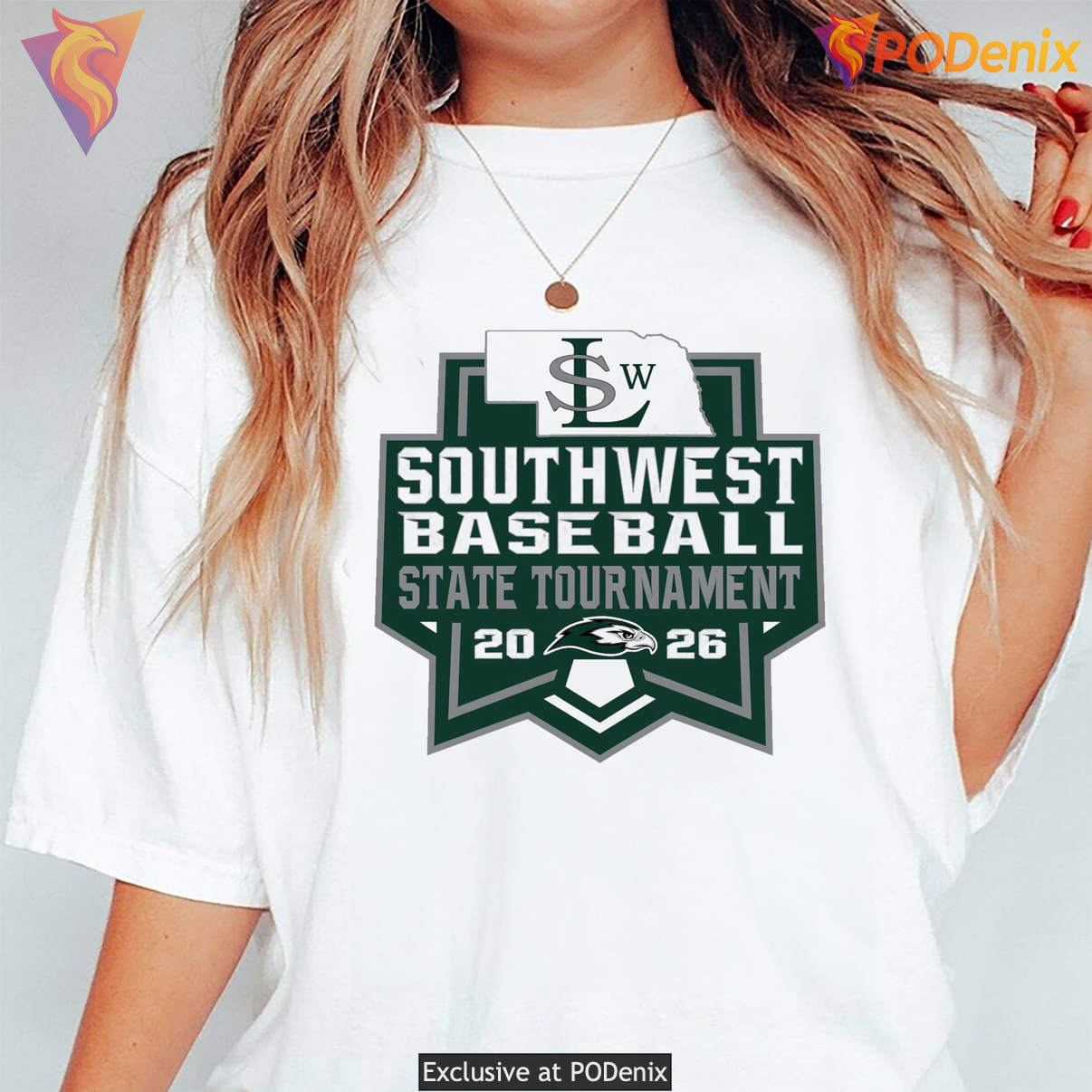 Southwest Silver Hawks 2026 Shirt Baseball State Tournament Logo Graphic Fan