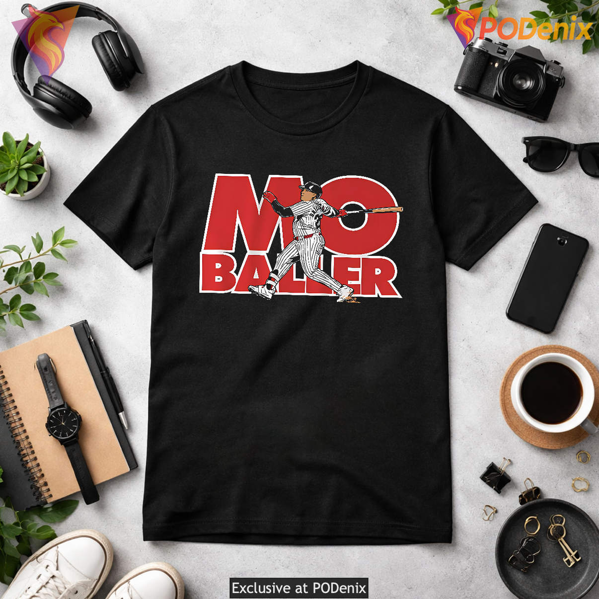 Sports Fan Novelty Casual Vintage Shirt Ballesteros Mo Baller Graphic Mens