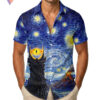 Starry Night Egghead Hawaiian Shirt 2026 Anime Game Character Summer Fan Gear