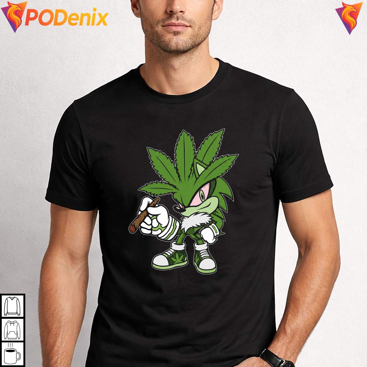 Stoner Meme Chronic Hemphog T-Shirt Funny Sarcastic Weed Parody Graphic Mens Stoner Meme Chronic Hemphog T-Shirt Funny Sarcastic Weed Parody Graphic Mens
