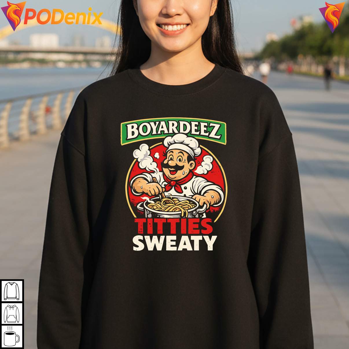 Sweaty Titties Boyardeez Meme Shirt Funny Sarcastic Humor Graphic For Mens