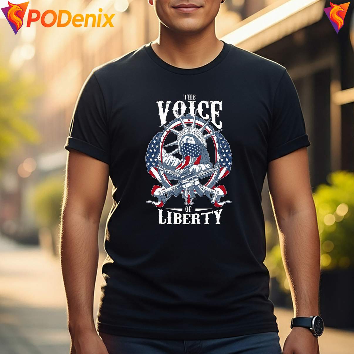 The Voice Of Liberty Meme Tshirt Funny Patriotic Sarcastic Graphic For Men The Voice Of Liberty Meme Tshirt Funny Patriotic Sarcastic Graphic For Men