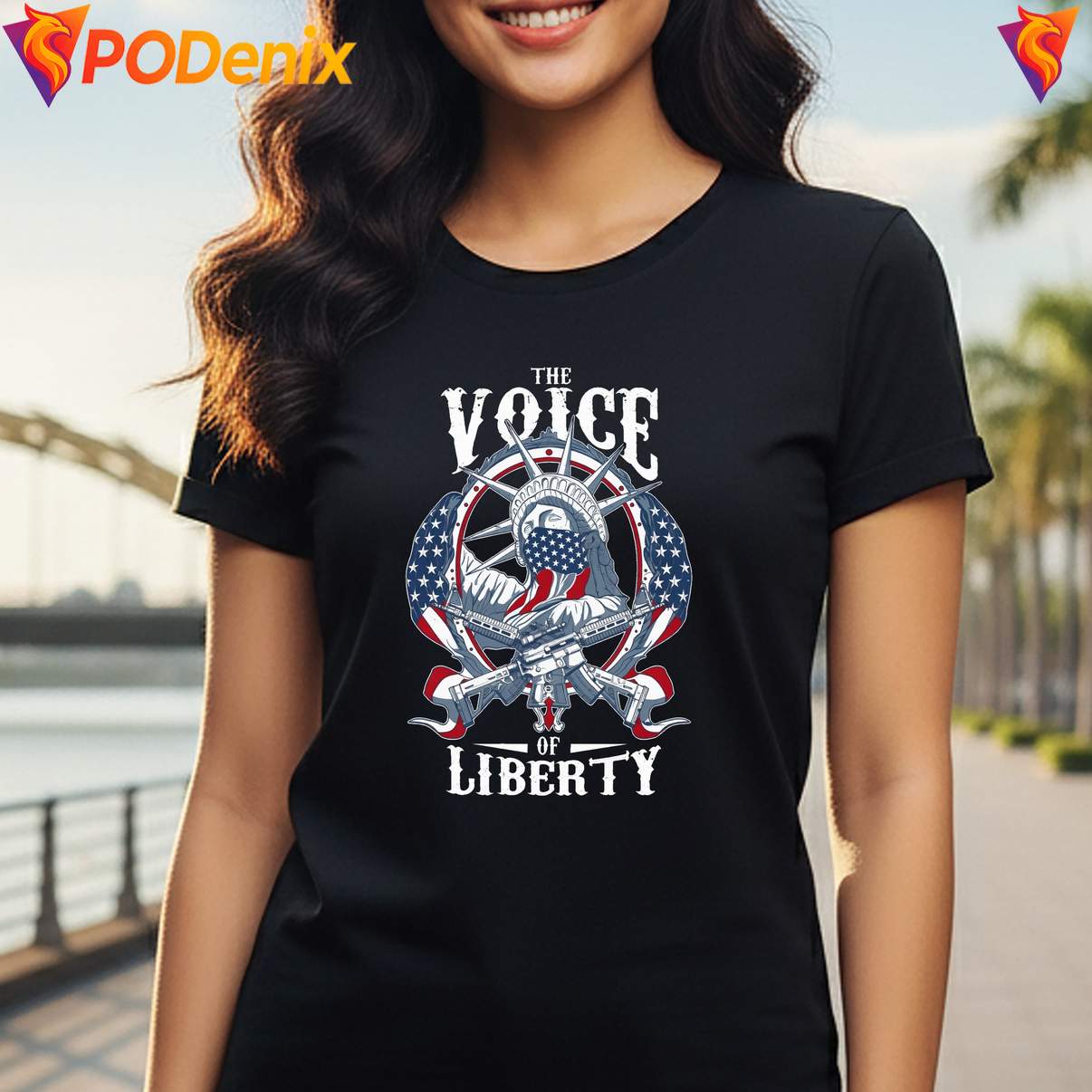 The Voice Of Liberty Meme Tee Funny Patriotic Sarcastic Graphic For Men The Voice Of Liberty Meme Tee Funny Patriotic Sarcastic Graphic For Men