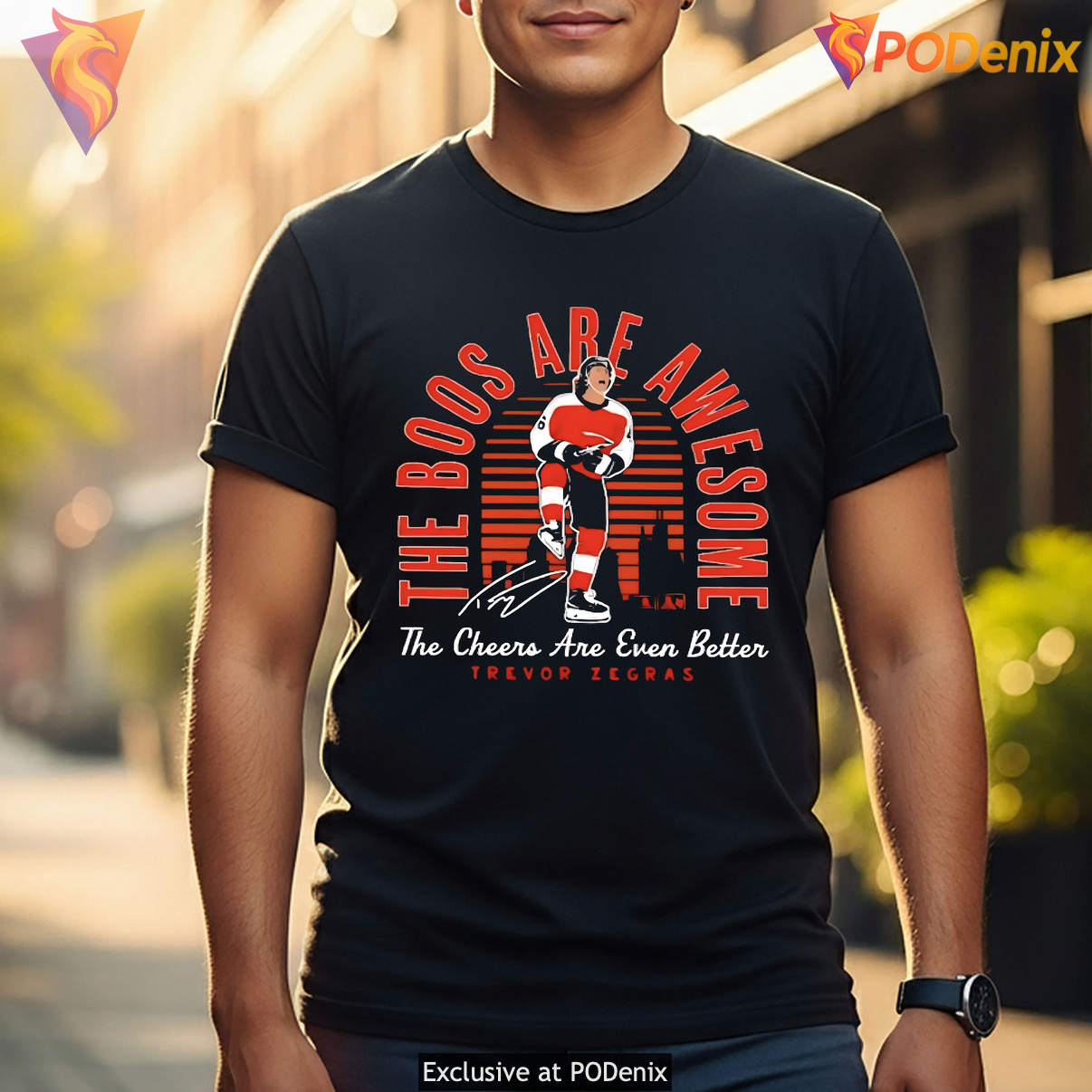 Trevor Zegras The Boos Are Awesome Shirt Cheers Even Better Graphic Casual