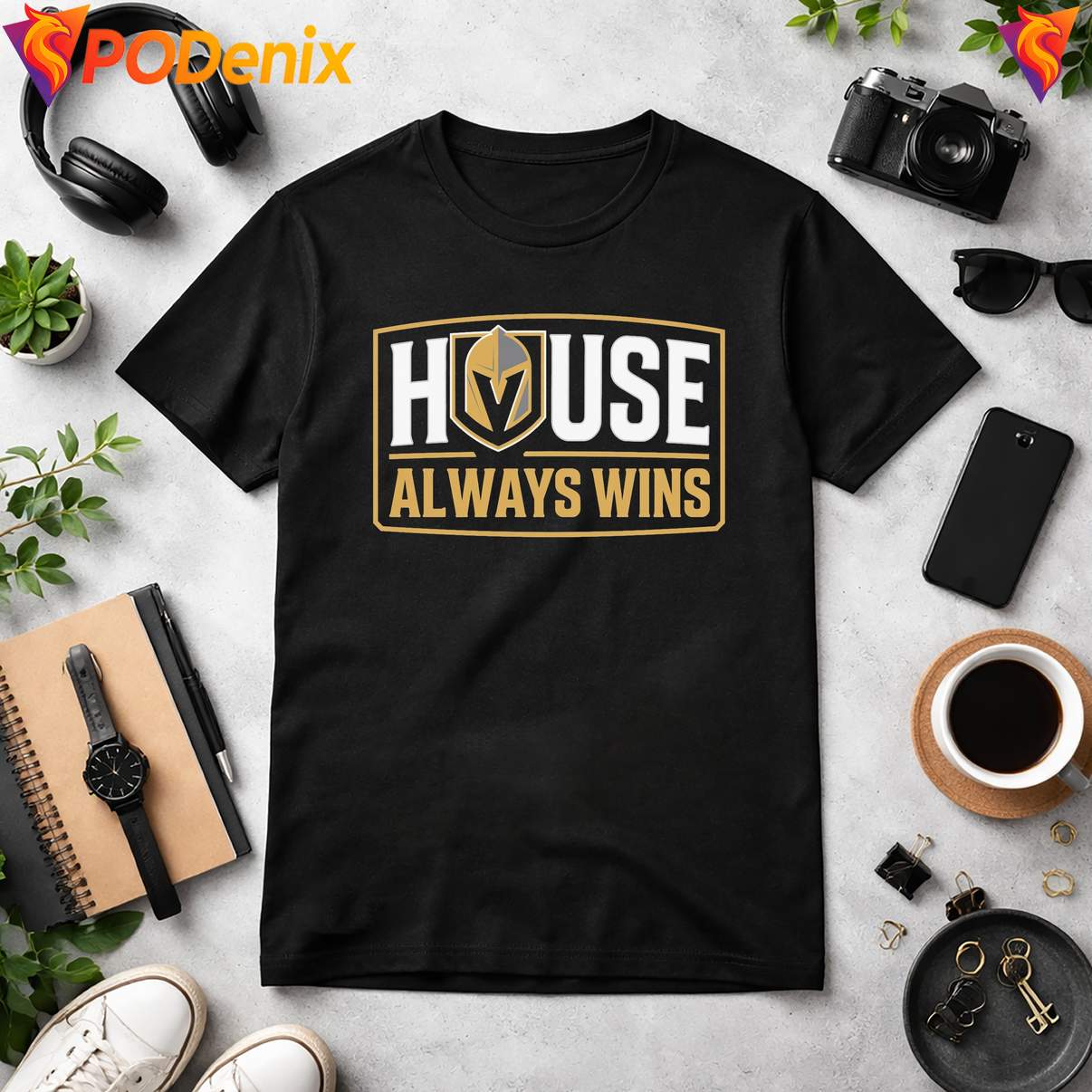 Vegas House Always Wins 2026 Shirt Original Concert Tour Music Fan Graphic Men