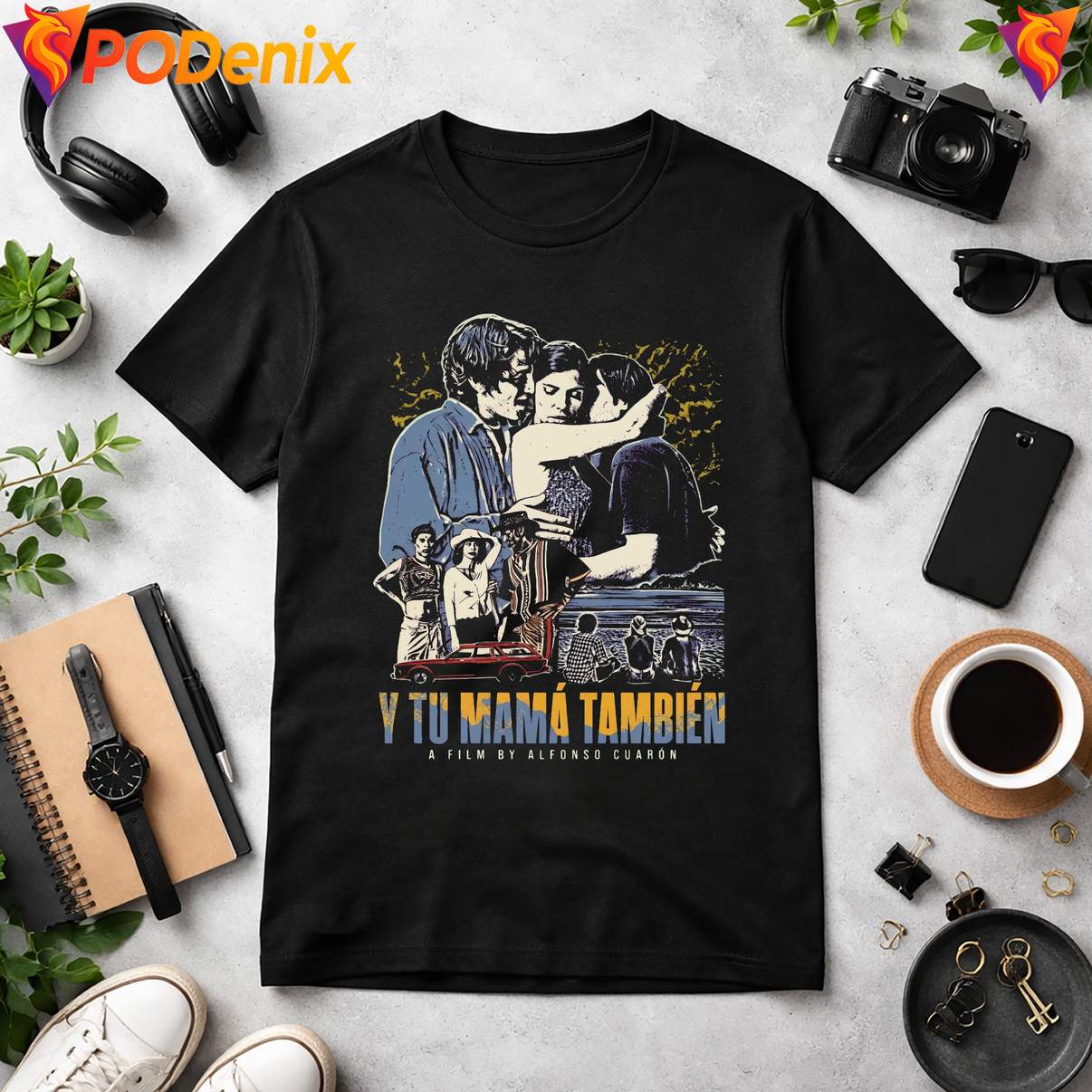 Y Tu Mama Tambien Film Shirt By Alfonso Cuaron Movie Fan Graphic Design Men