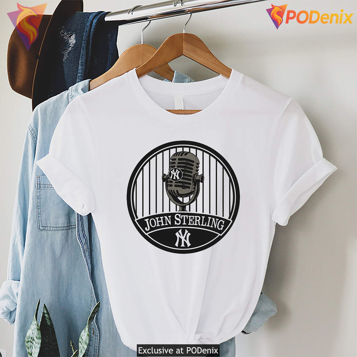 Yankees Voice John Sterling Fan Tshirt Baseball Broadcaster Graphic Casual Art Yankees Voice John Sterling Fan Tshirt Baseball Broadcaster Graphic Casual Art