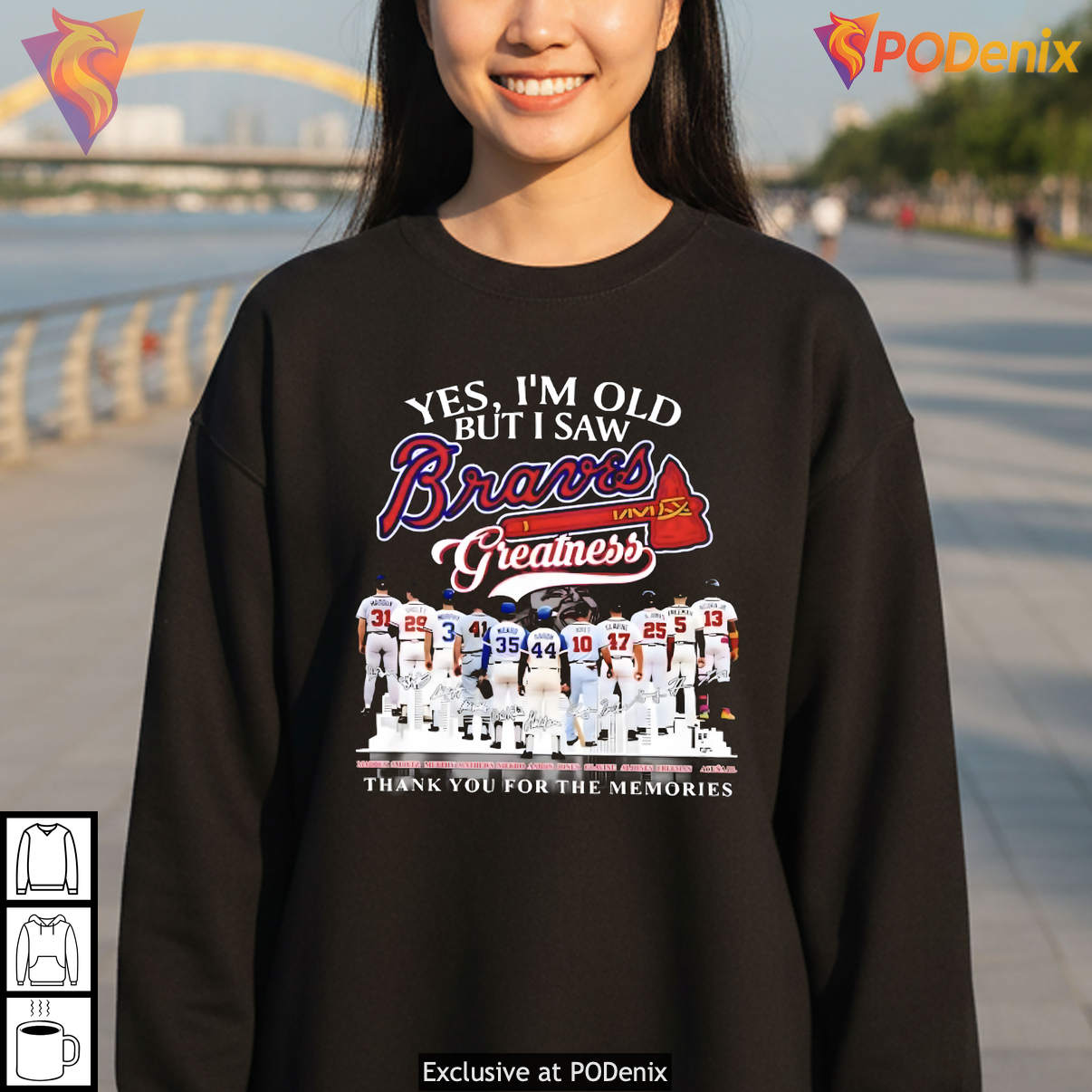 Yes Im Old Atlanta Braves Thank You For The Memories Sports Fan Graphic Shirt