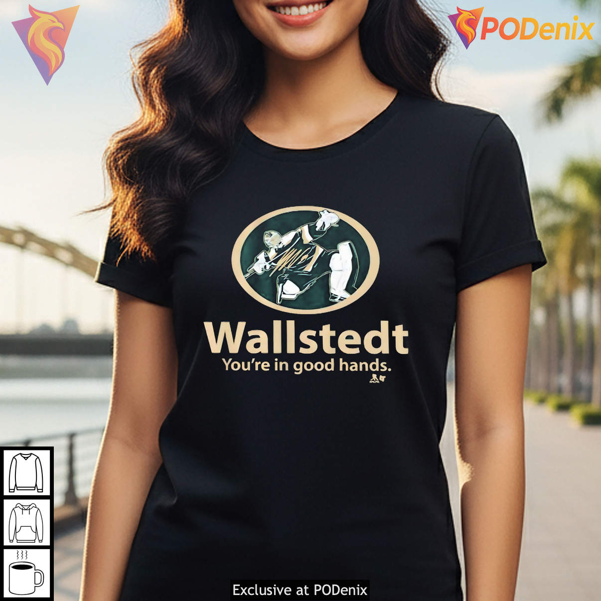 Youre In Good Hands Jesper Wallstedt Signature Hockey Sports Fan Shirt Apparel