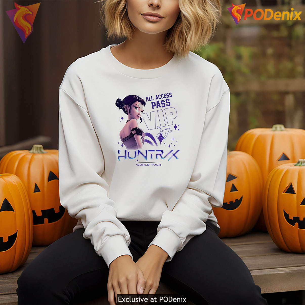 Zoey VIP KPop Demon Hunters Shirt All Access Pass Anime Graphic Design Mens